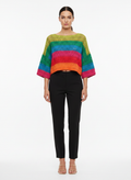 Blusa Cropped Tricô - VIVIANE FURRIER / P
