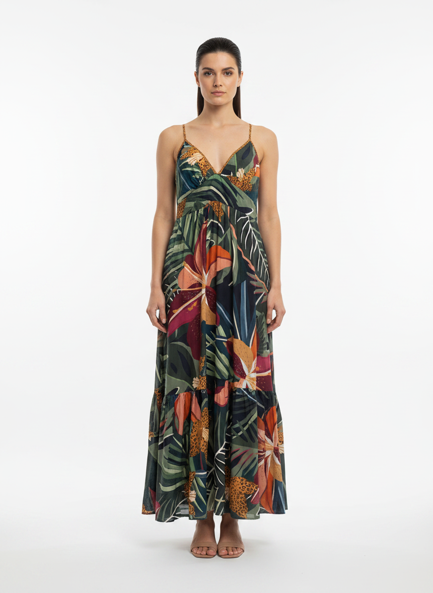 Vestido estampa - FARM / P