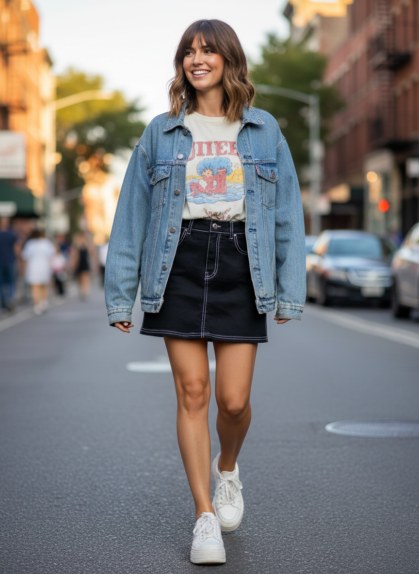 Saia Jeans - ELLUS / 38