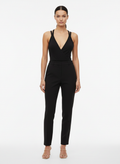 Blusa Body Ribana Decote V - SKUNK / M