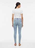 Calça Jeans Skinny Destroyed Lavagem Clara - OH BOY! / 36