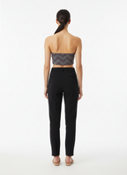 Blusa Cropped Lurex Brilho - Alphorria / P