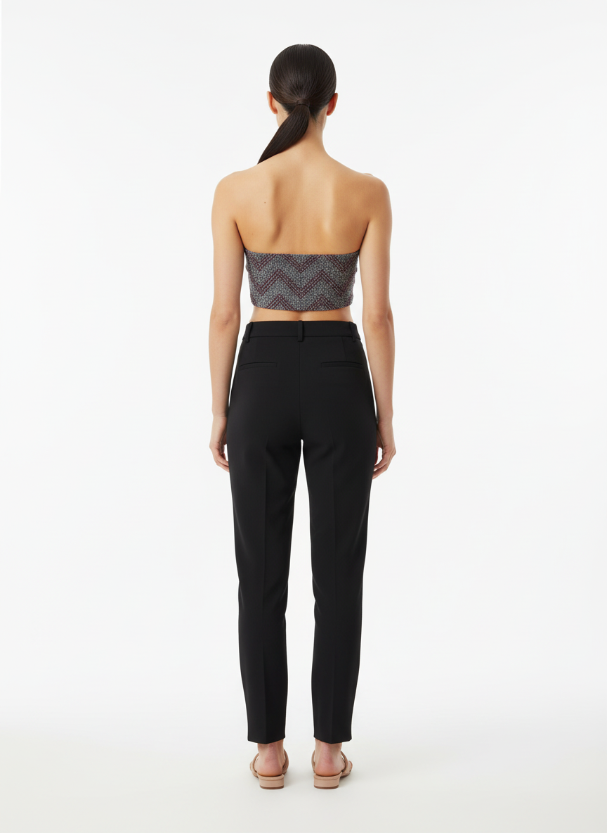 Blusa Cropped Lurex Brilho - Alphorria / P