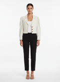 Blazer Cropped Texturizado - FARM / P