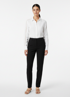 Blusa de Linho Branca com Detalhes Vazados - Corporeum / 40