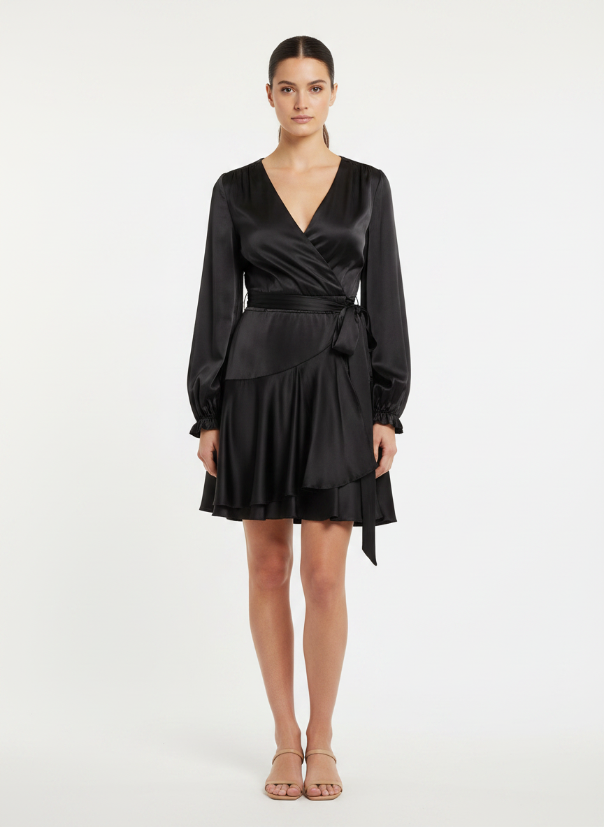 Vestido Cetim - PAT BO / 42