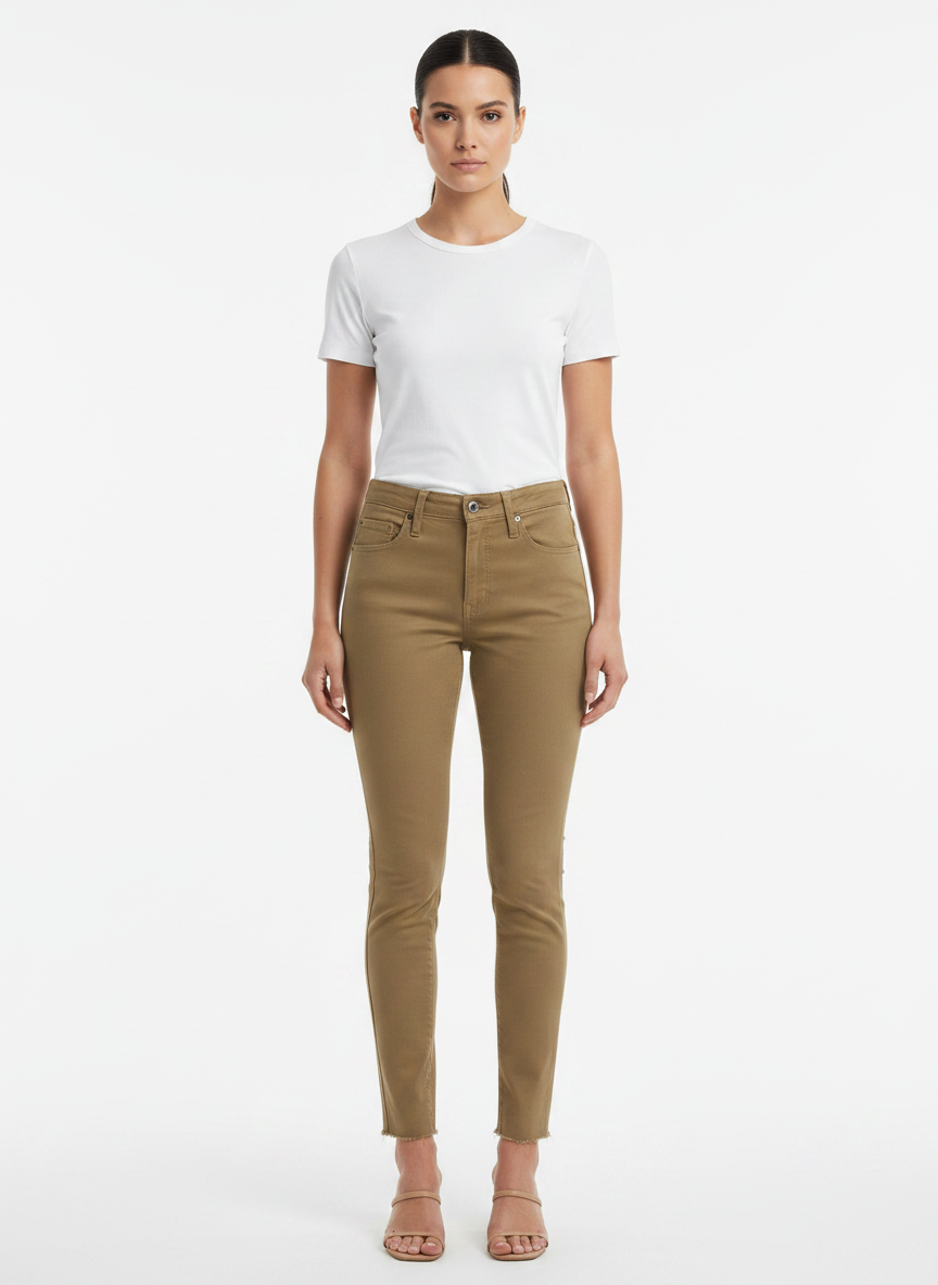 Calça Skinny Khaki Cintura Alta - ANIMALE / 36