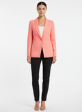 Blazer de Linho Rosa /36