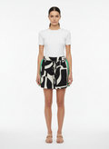 Shorts Estampado com Detalhe Lateral - A. Cult/38