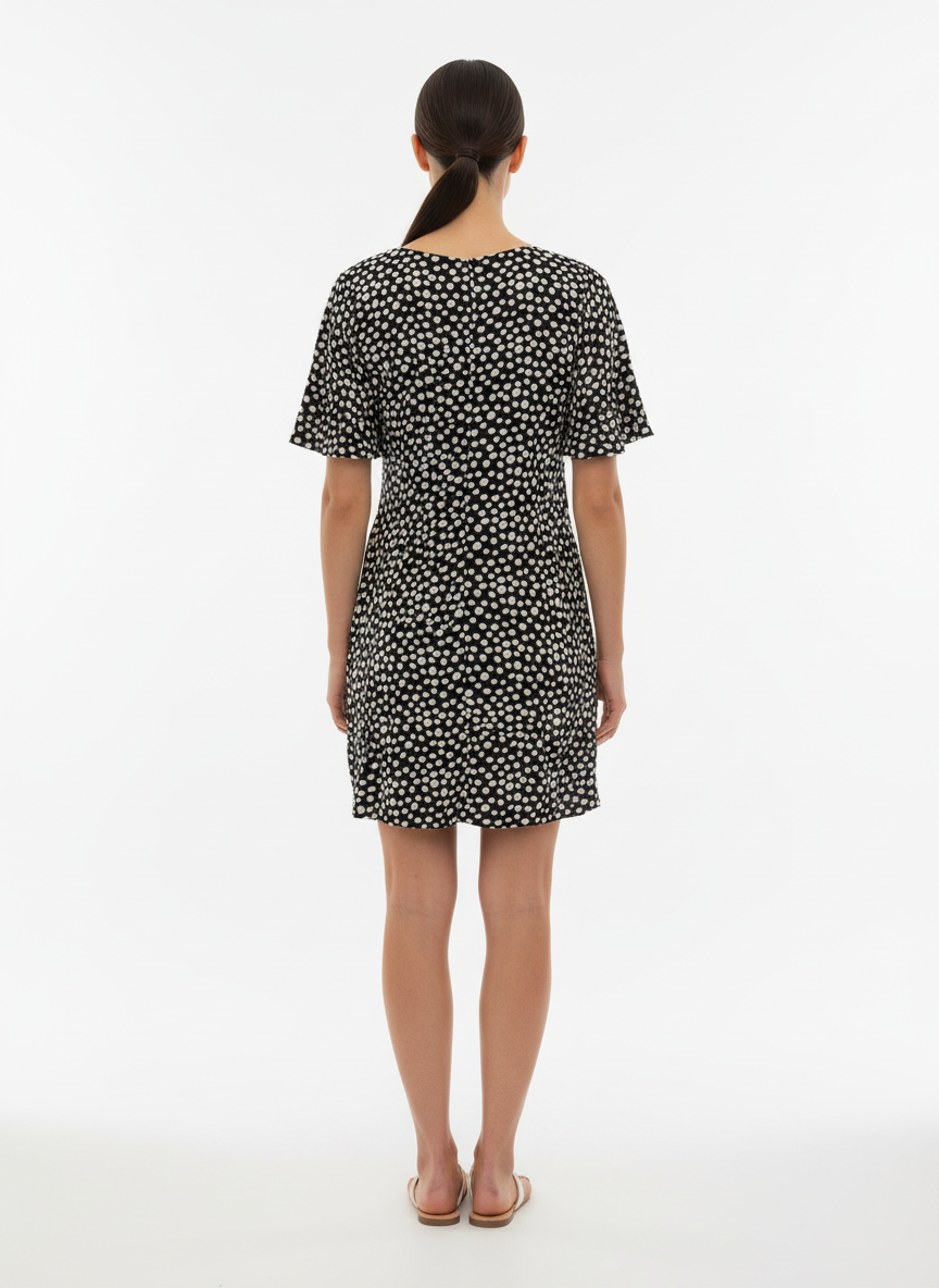 Vestido Midi Poá - Farm