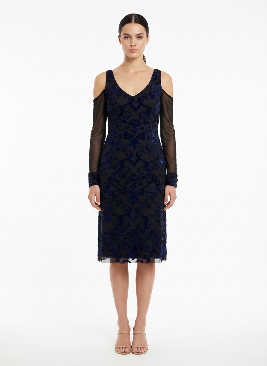 Vestido Veludo - TON ÂGE / M