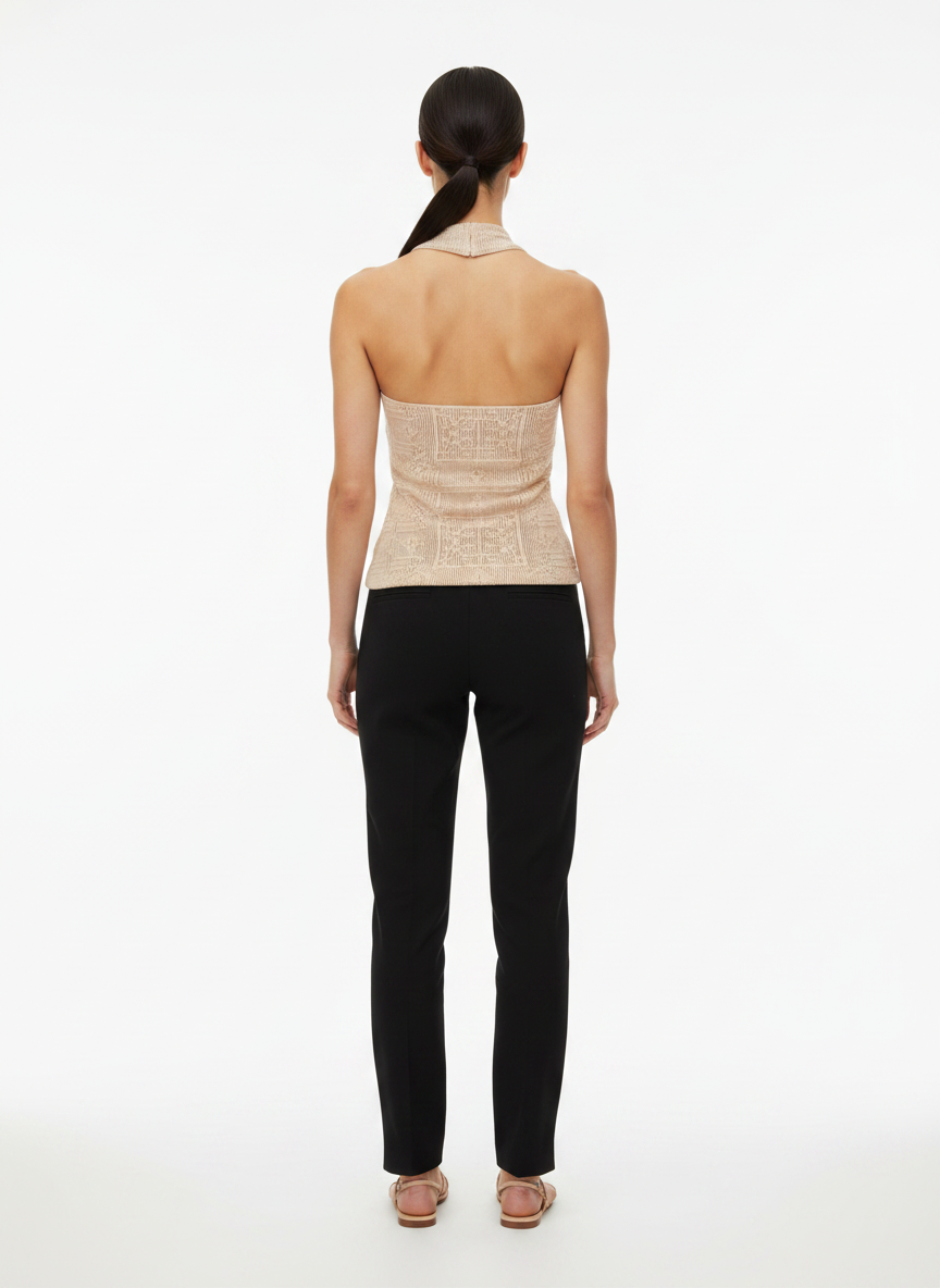 Bodysuit Um Ombro Malha Texturizada - ALPHORRIA / P