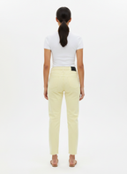Calça Jeans Amarela Cintura Alta Desfiada - ANIMALE / 38
