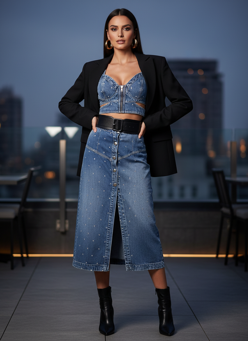 Conjunto Jeans - TUFI DUEK / P