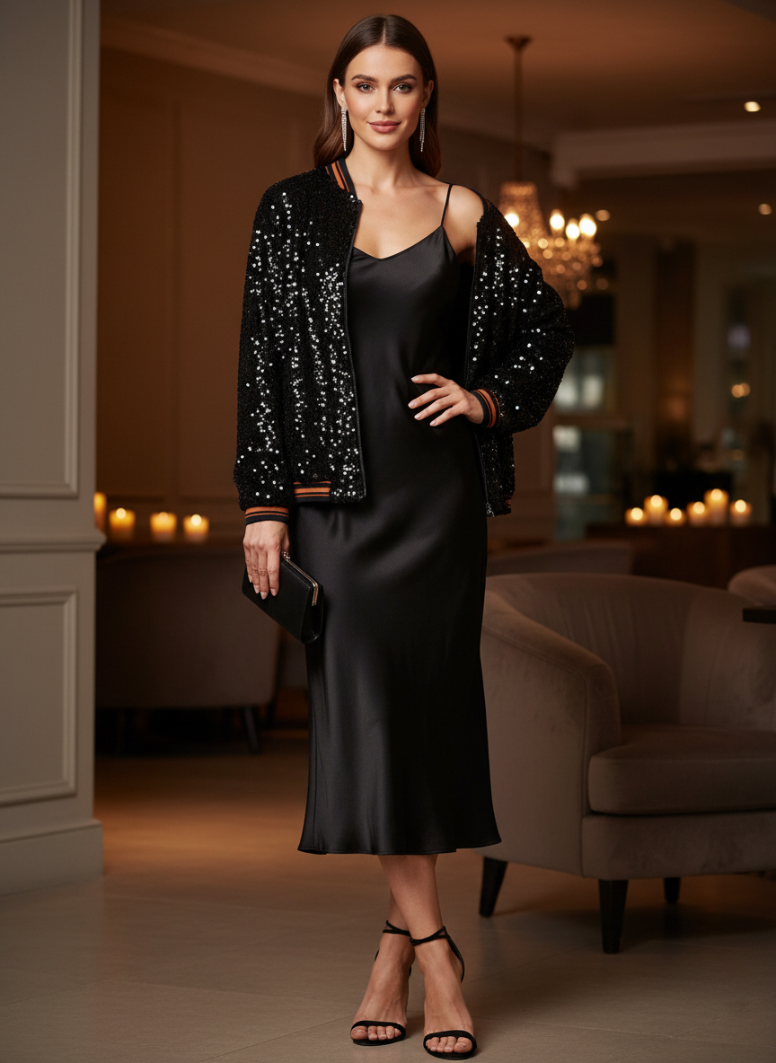 Casaco Paetês - DRESS TO / P