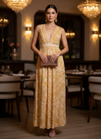 Vestido Maxi Viscose - FARM / PP