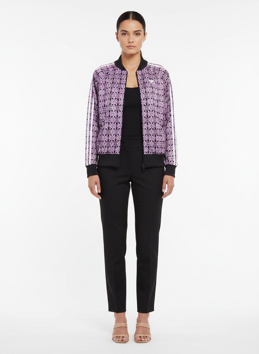 Jaqueta Bomber Estampada Feminina - ADIDAS / P