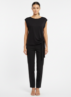 Blusas Preta - BORDA BARROCA / P