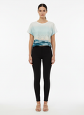 Blusa Cropped Estampa Oceano - A. Cult/36