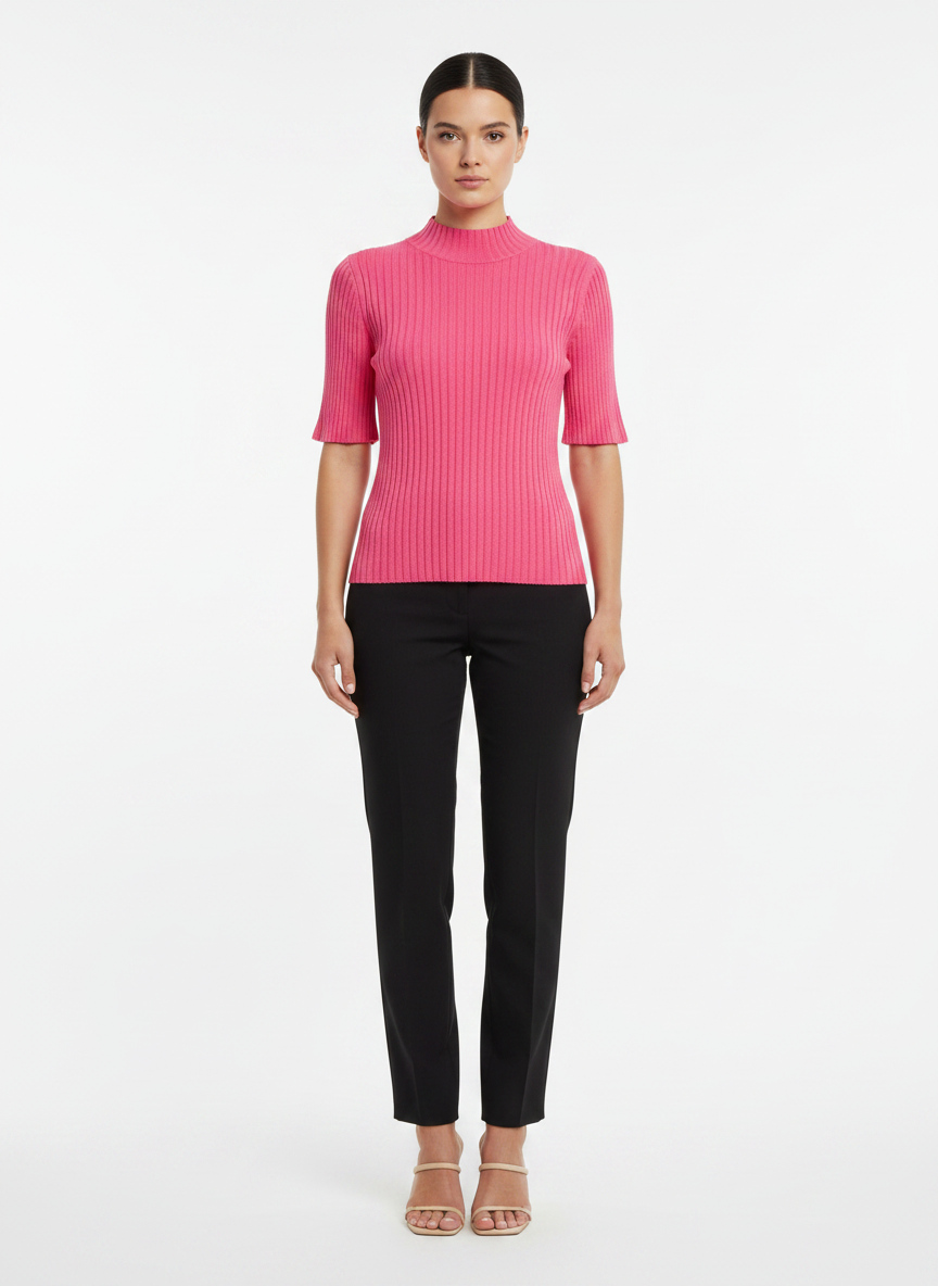 Blusas Rosa - BORDA BARROCA / P