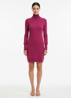 Vestido Gola Alta Magenta - Viviane Furrier/PP