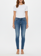 Calça Jeans Skinny Zíper na Barra - Zara/38