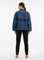 Casaco Poncho Jeans Assimétrico - COLCCI / PP