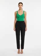 Blusas Verde - BORDA BARROCA / P