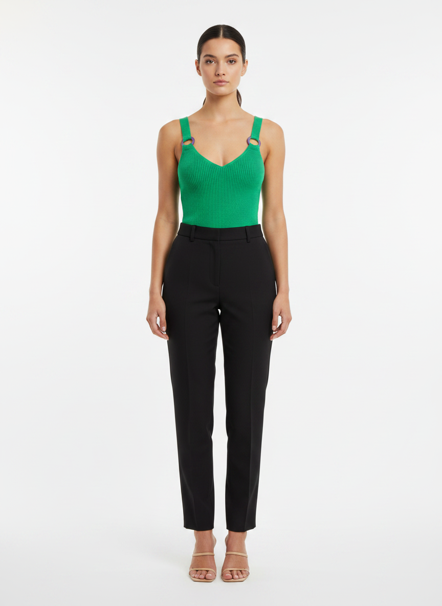 Blusas Verde - BORDA BARROCA / P