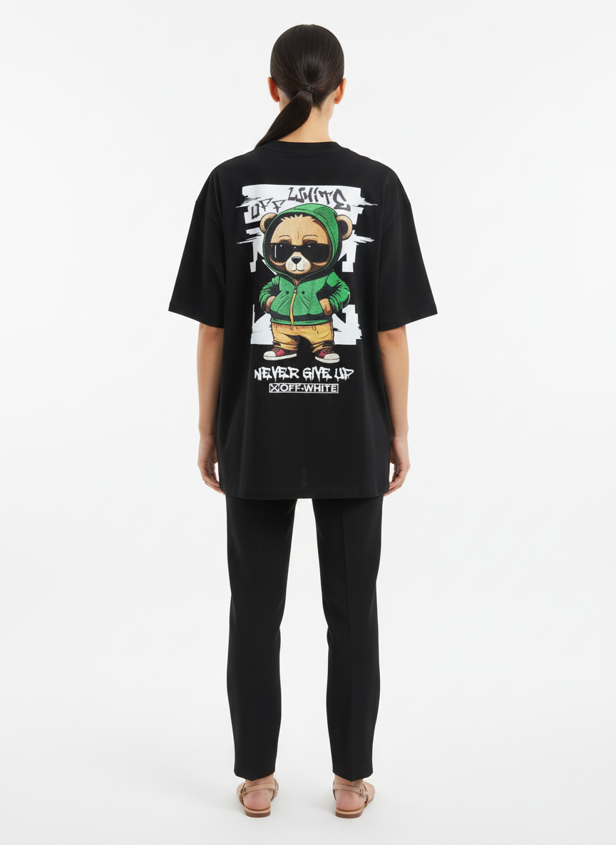 Camiseta preta - OFFWHITE | G