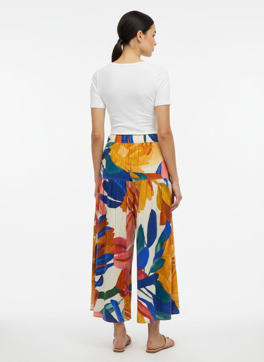 Saia Estampada Viscose - FARM / M