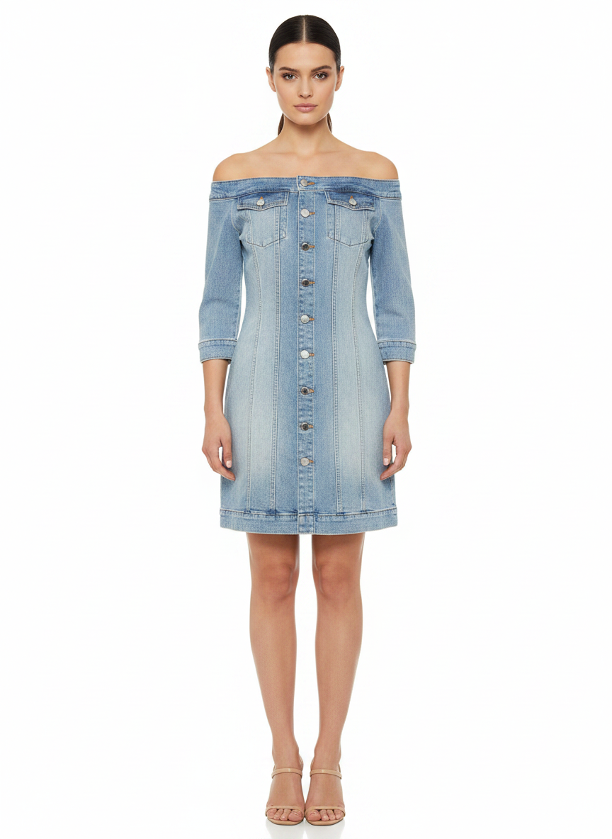 Vestido Jeans - MÁS ANIMALE / M