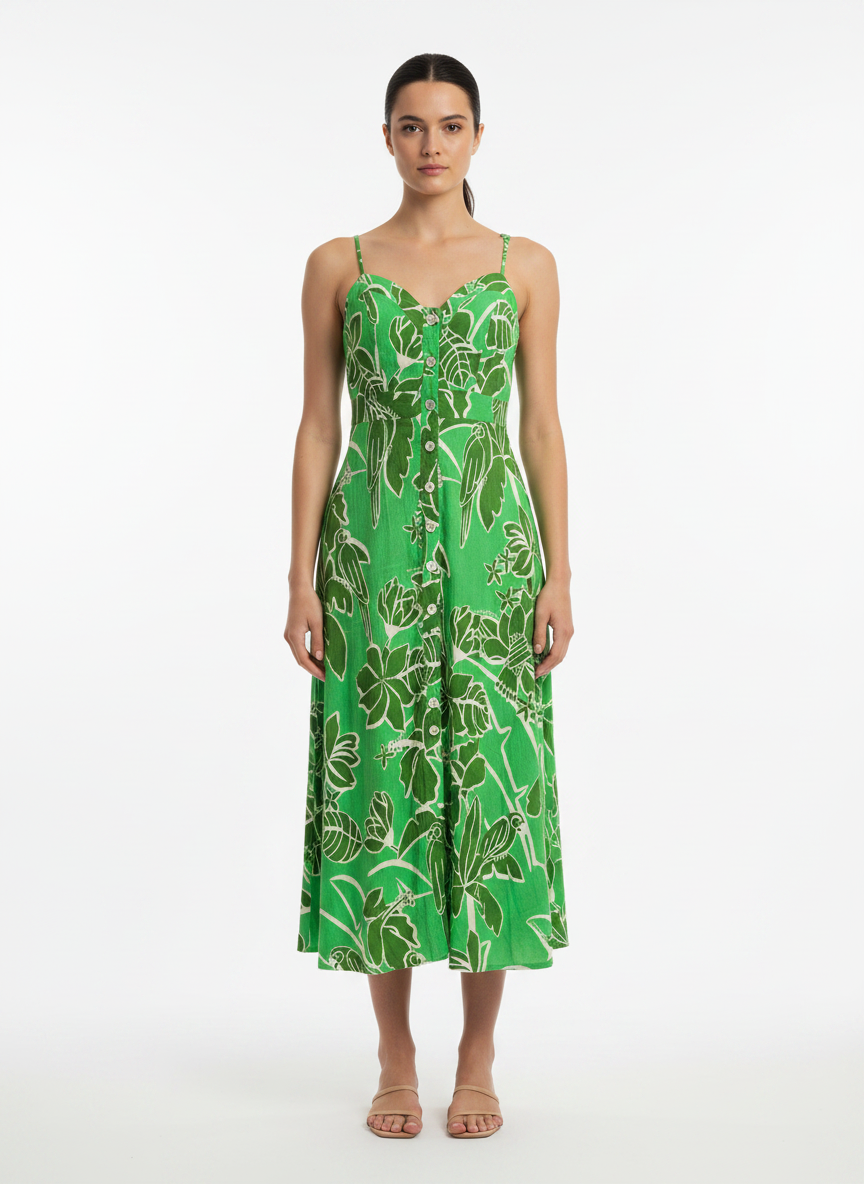 Vestidos Viscose - FARM / PP