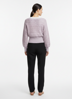 Tricot Texturizado Manga Volumosa - Viviane Furrier/P