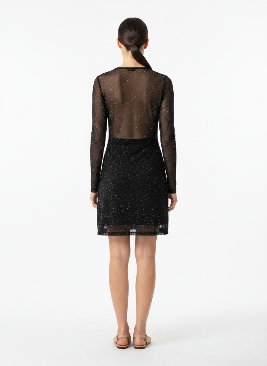 Vestido Malha Brilhosa - COLCCI / M