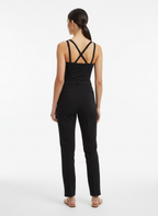 Body Feminino Cruzado de Malha - Skunk / M