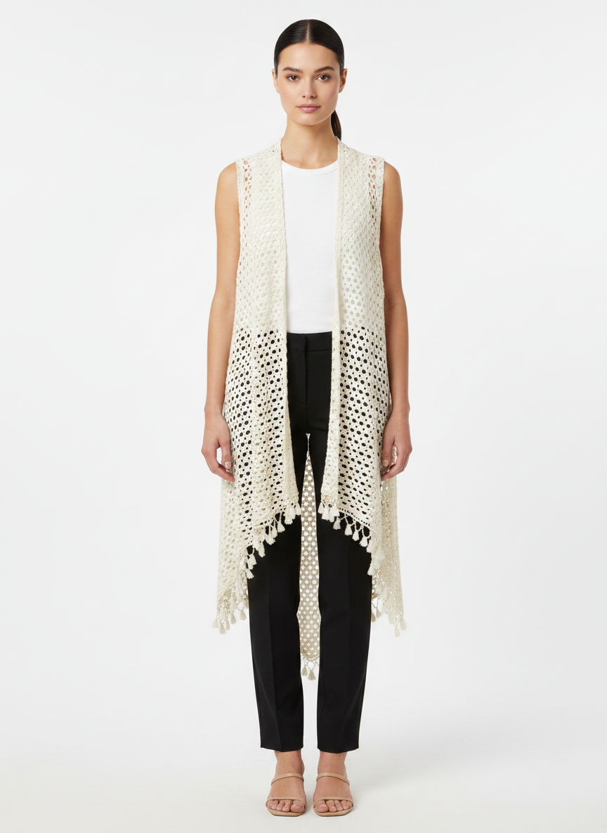 Colete Crochê - DRESS TO / P