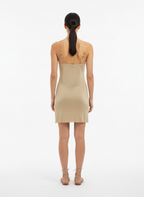 Vestido Tricô Metálico com Alça Estrela - Caos/38