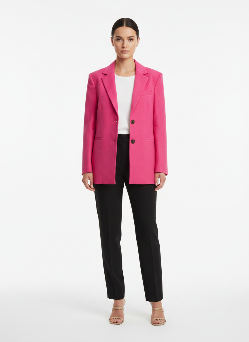 Blazer Estruturado Fúcsia - H&M / 38
