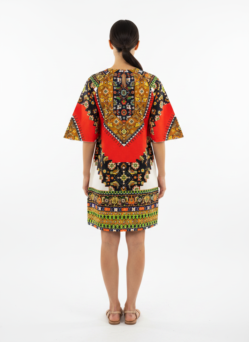 Vestido Estampado - FARM / M