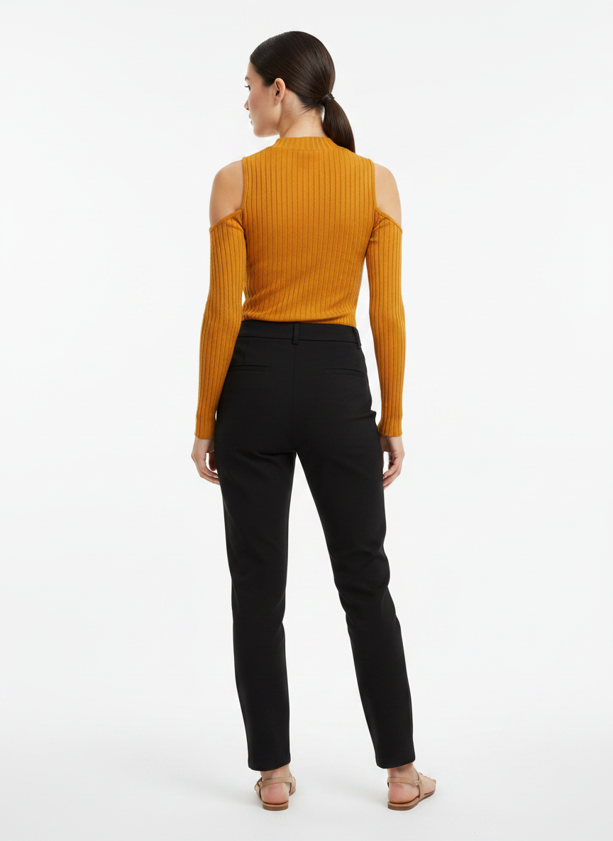 Blusas Malha Canelada - DRESS TO / M