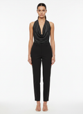 Bodysuit Drapeado Brilho Sutil - Skunk / 38
