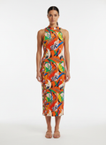 Vestido Midi Malha Ribana - COLCCI / U