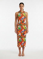 Vestido Midi Malha Ribana - COLCCI / U