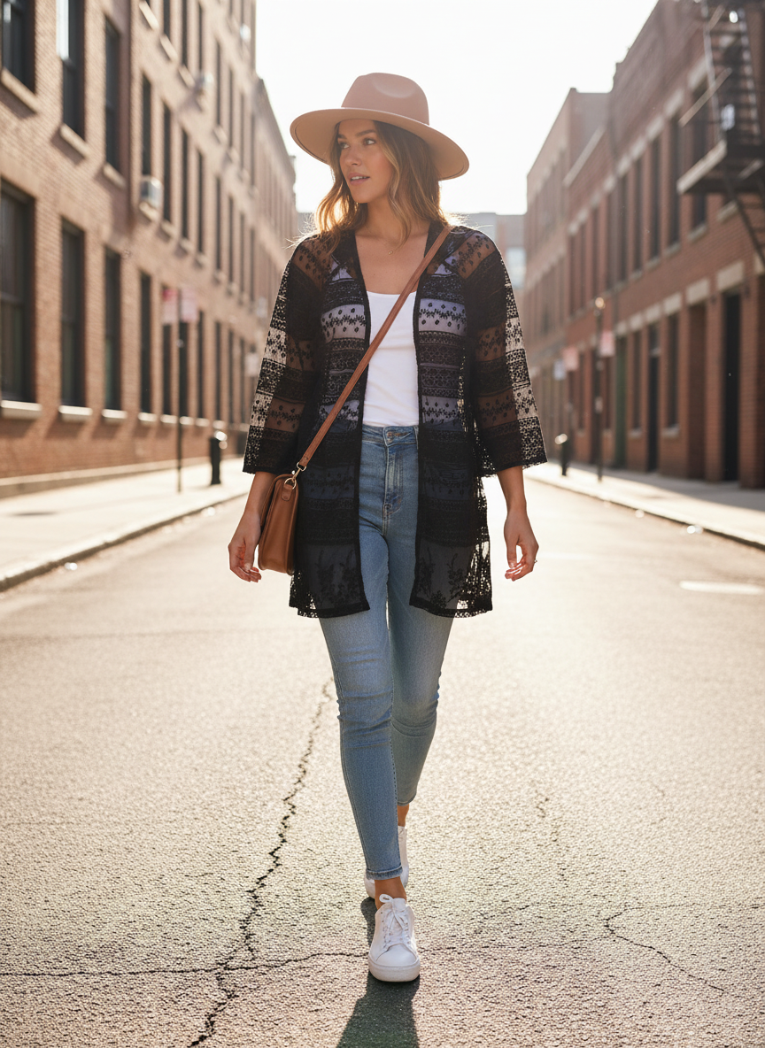 Casaco Renda - FOREVER 21 / M