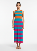 Vestido Midi Listrado - Viviane Furrier/U