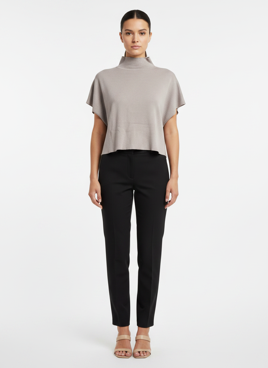 Blusas Cinza - VIVIANE FURRIER / PP