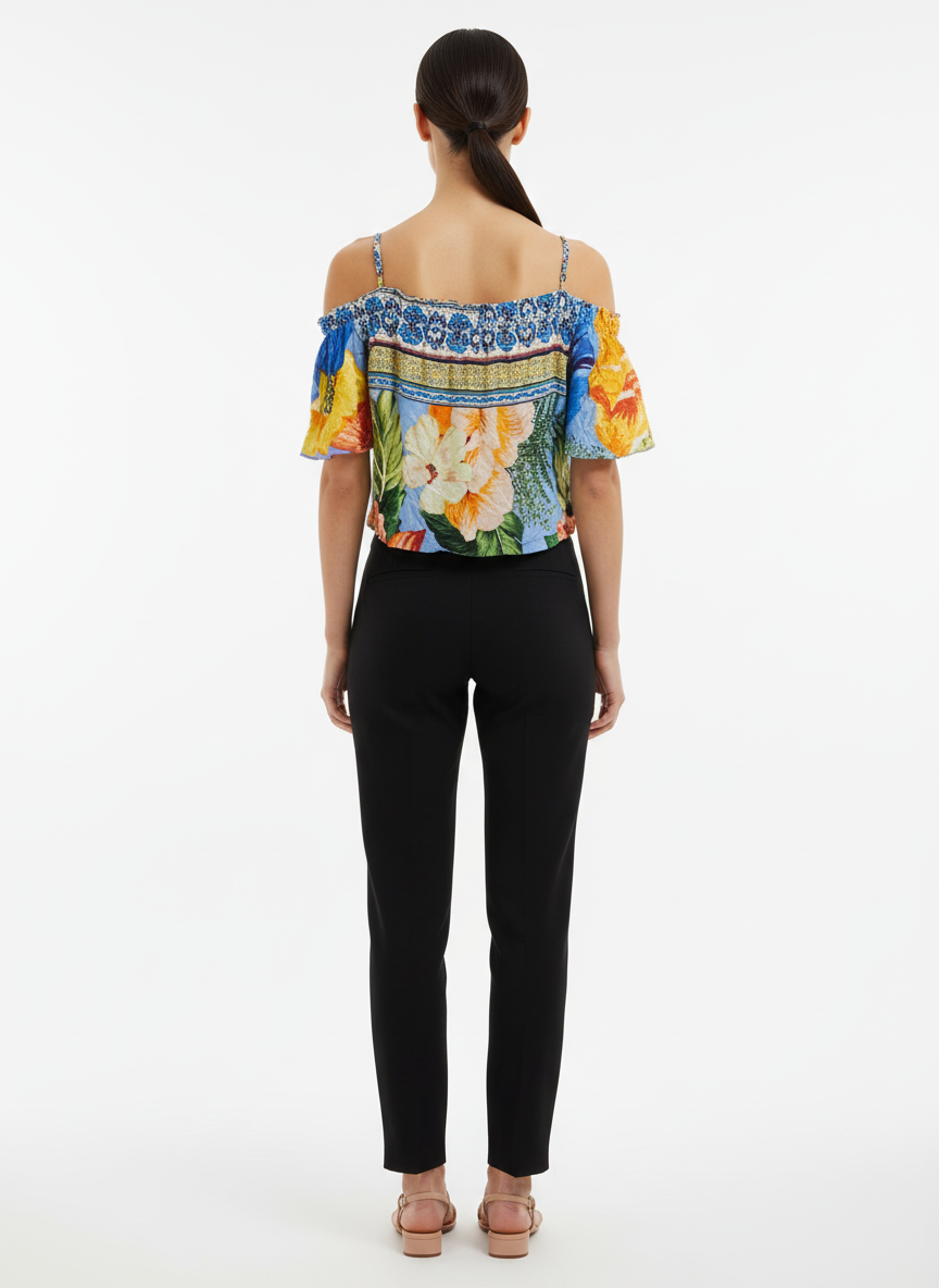 Blusa Floral Tropical - Farm/P
