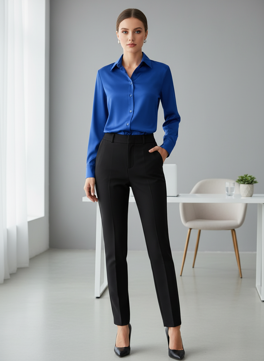 Camisa Manga Longa Cetim - VIP RESERVA / M