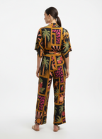 Macacão Tropical Viscose Estampado - Farm / M